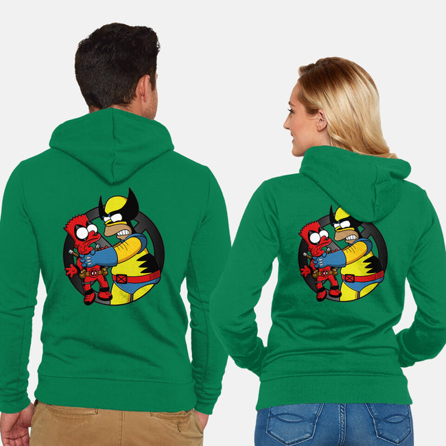 Why You Little Wade-Unisex-Zip-Up-Sweatshirt-Barbadifuoco