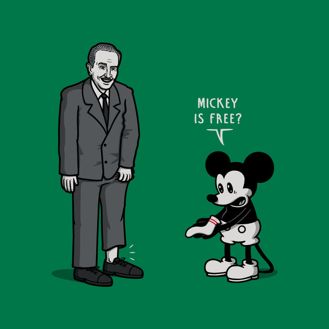 Mickey Is Free-None-Stretched-Canvas-Raffiti