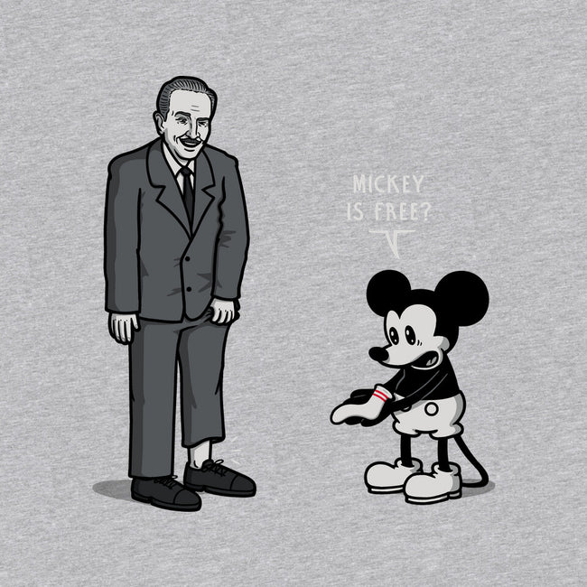 Mickey Is Free-Baby-Basic-Tee-Raffiti