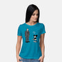 Mickey Is Free-Womens-Basic-Tee-Raffiti