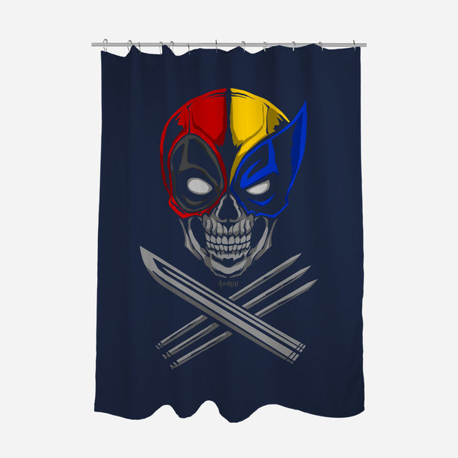 Crossmutants-None-Polyester-Shower Curtain-Andriu