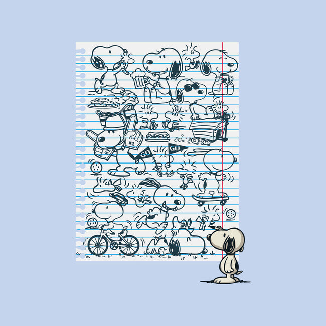 Doodle Beagle-Baby-Basic-Tee-Xentee