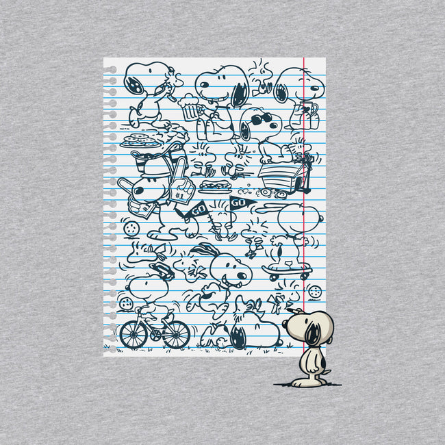 Doodle Beagle-Youth-Basic-Tee-Xentee