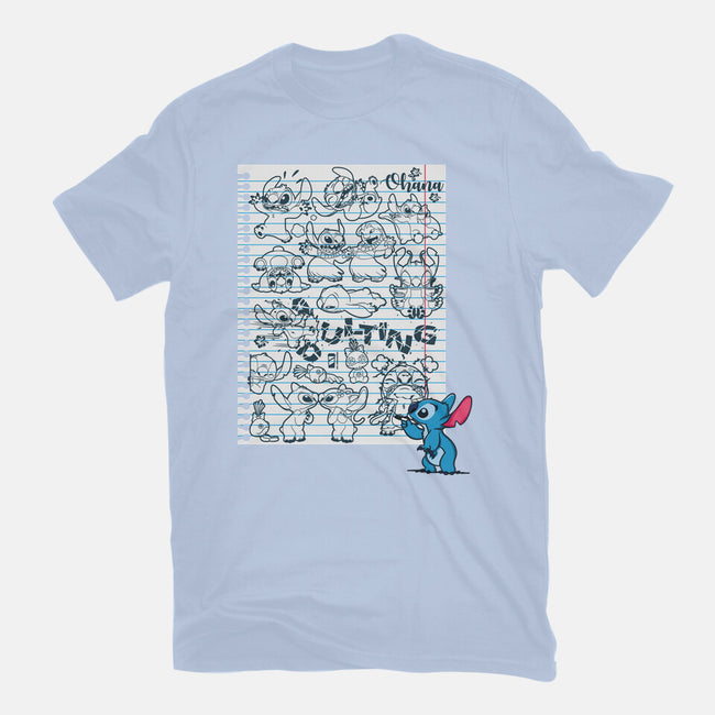 Doodle Alien-Mens-Basic-Tee-Xentee