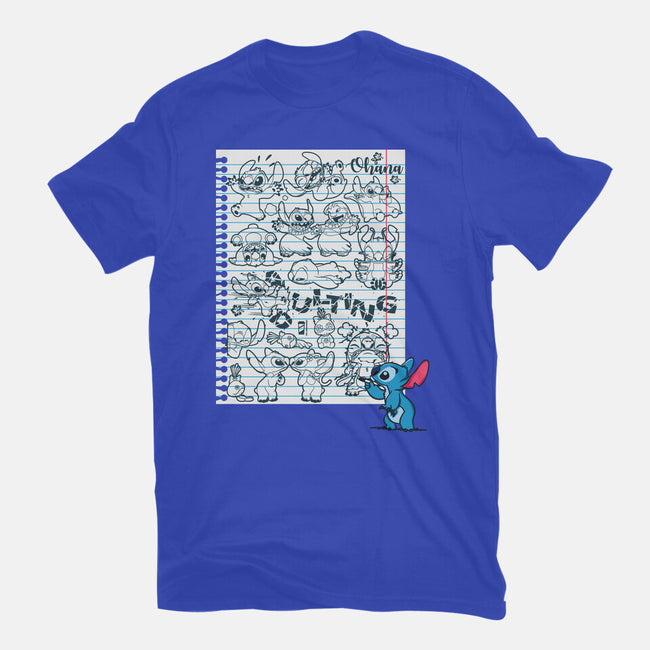 Doodle Alien-Mens-Basic-Tee-Xentee