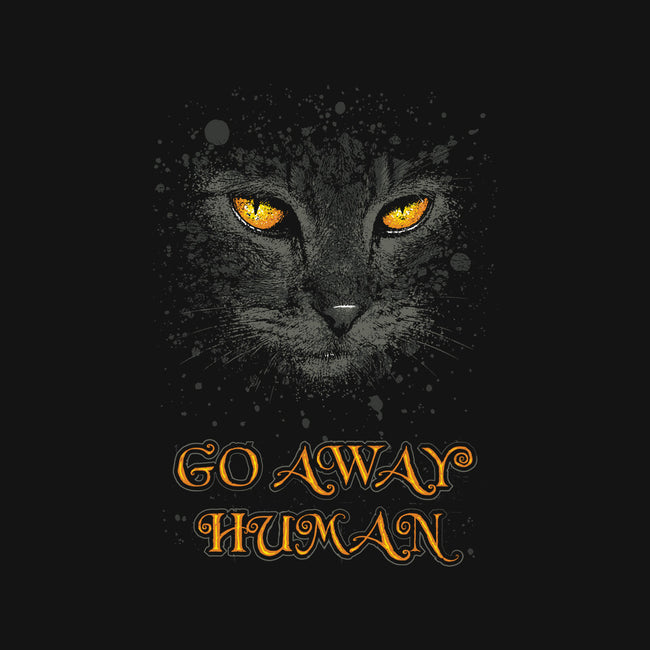 Go Away Human-Unisex-Basic-Tee-Tronyx79