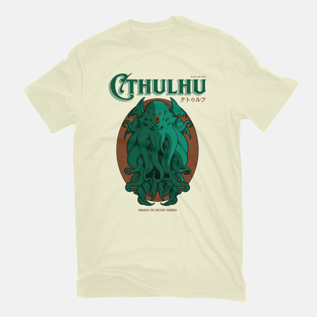 Cthulhu Magazine-Mens-Basic-Tee-Hafaell