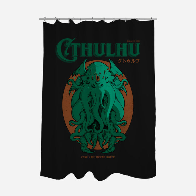 Cthulhu Magazine-None-Polyester-Shower Curtain-Hafaell