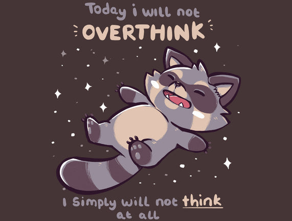 No Thoughts Raccoon