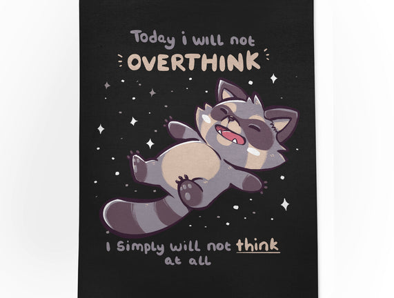 No Thoughts Raccoon