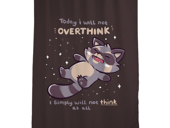 No Thoughts Raccoon