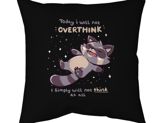 No Thoughts Raccoon