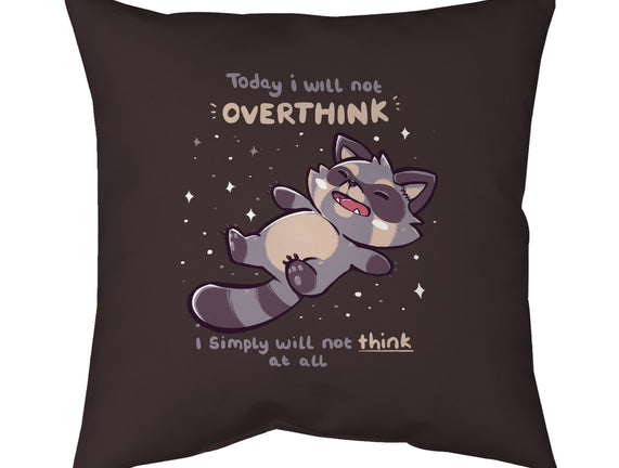 No Thoughts Raccoon