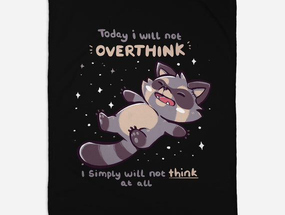 No Thoughts Raccoon