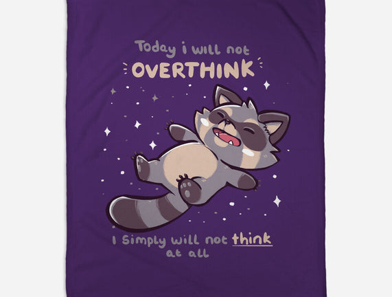 No Thoughts Raccoon