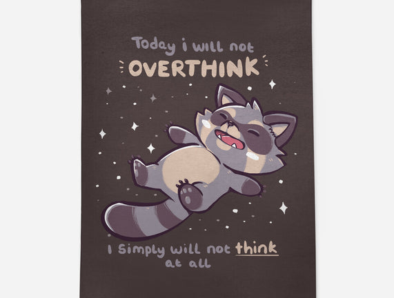 No Thoughts Raccoon