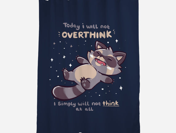 No Thoughts Raccoon