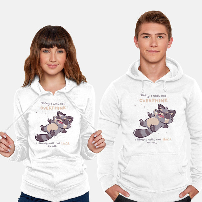 No Thoughts Raccoon-Unisex-Pullover-Sweatshirt-TechraNova