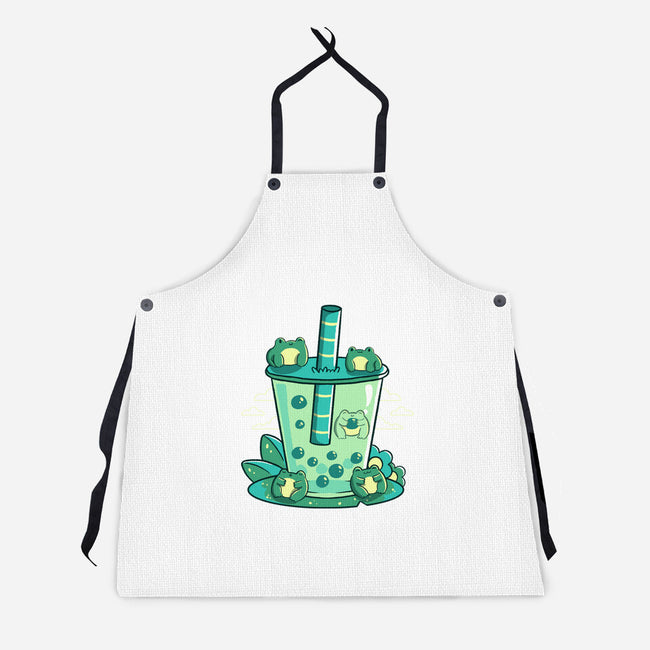 Bubble Toad-Unisex-Kitchen-Apron-tobefonseca