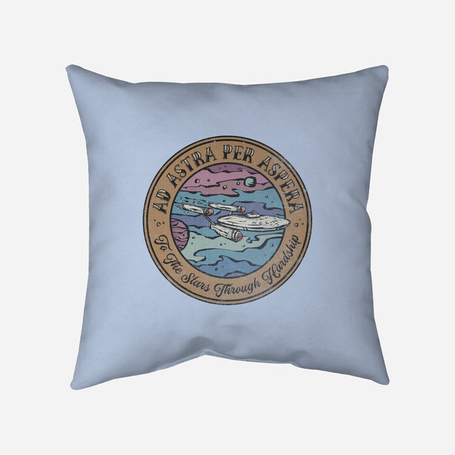 Ad Astra Per Asprea-None-Removable Cover-Throw Pillow-kg07