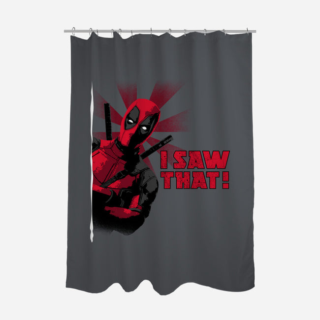 Hey I Saw That-None-Polyester-Shower Curtain-rocketman_art