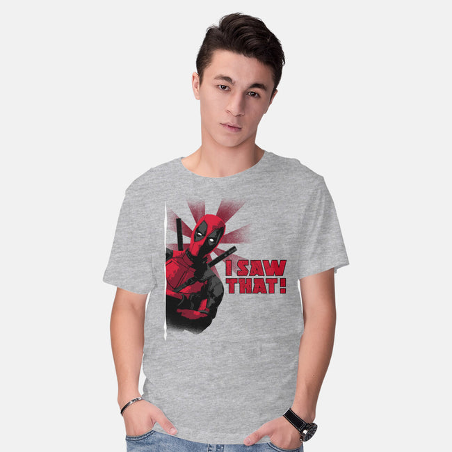 Hey I Saw That-Mens-Basic-Tee-rocketman_art