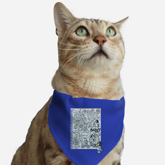 Doodle Heeler-Cat-Adjustable-Pet Collar-Xentee