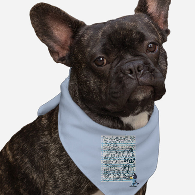 Doodle Heeler-Dog-Bandana-Pet Collar-Xentee