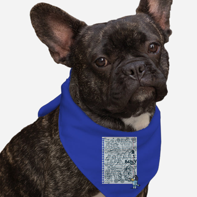 Doodle Heeler-Dog-Bandana-Pet Collar-Xentee