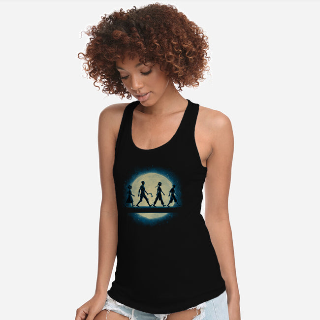 Night Benders-Womens-Racerback-Tank-teesgeex