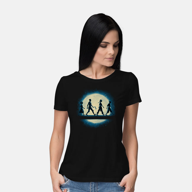 Night Benders-Womens-Basic-Tee-teesgeex