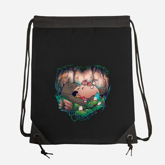 Forest Dreamers-None-Drawstring-Bag-Bruno Mota