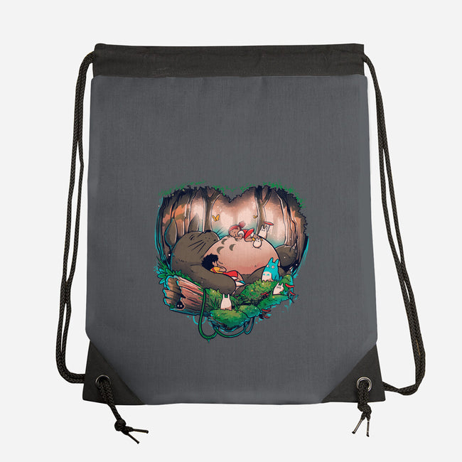 Forest Dreamers-None-Drawstring-Bag-Bruno Mota