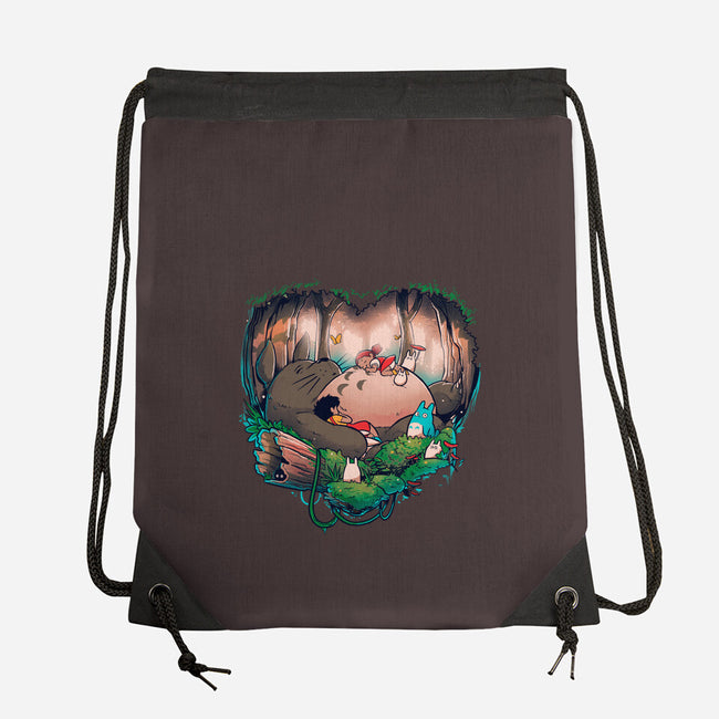 Forest Dreamers-None-Drawstring-Bag-Bruno Mota