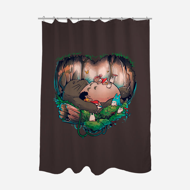 Forest Dreamers-None-Polyester-Shower Curtain-Bruno Mota