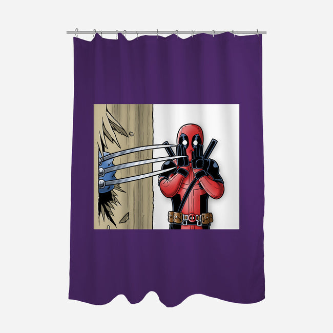 Here's Logan-None-Polyester-Shower Curtain-Barbadifuoco