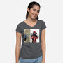 Here's Logan-Womens-V-Neck-Tee-Barbadifuoco