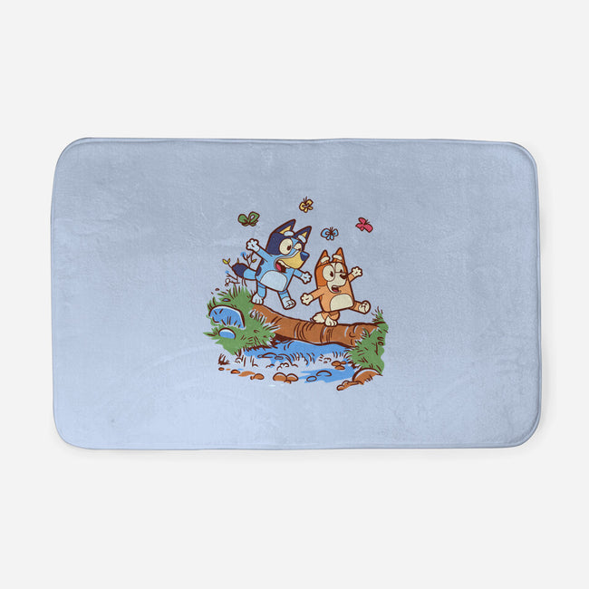 Walking Down The Stream-None-Memory Foam-Bath Mat-Xentee