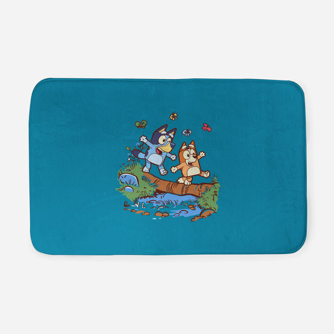 Walking Down The Stream-None-Memory Foam-Bath Mat-Xentee