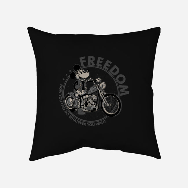 Freedom MC-None-Removable Cover-Throw Pillow-Hafaell