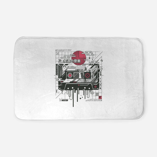 Retro Cassette-None-Memory Foam-Bath Mat-StudioM6