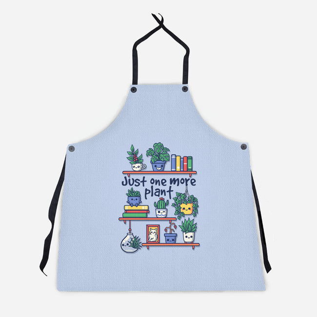 Just One More Plant-Unisex-Kitchen-Apron-NemiMakeit