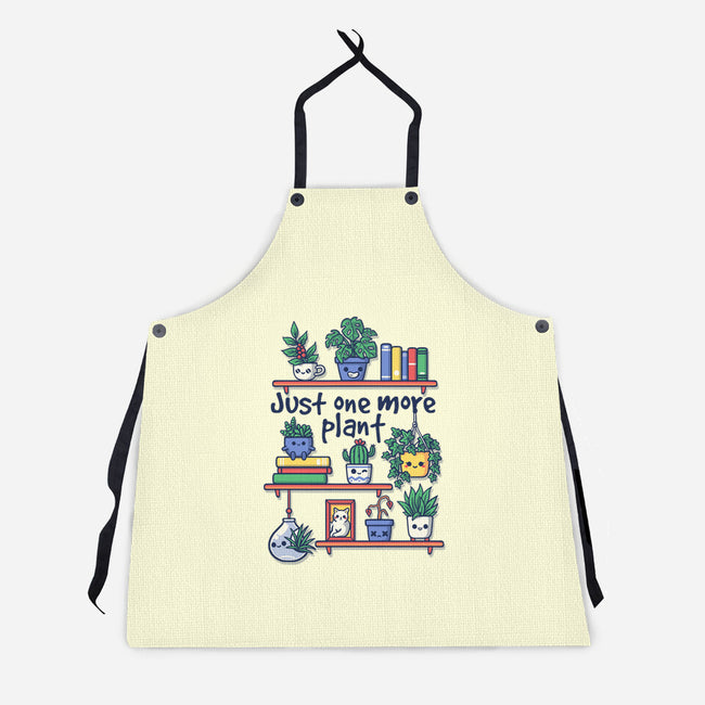 Just One More Plant-Unisex-Kitchen-Apron-NemiMakeit