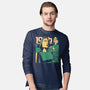 Polygonal Archeologist-Mens-Long Sleeved-Tee-estudiofitas