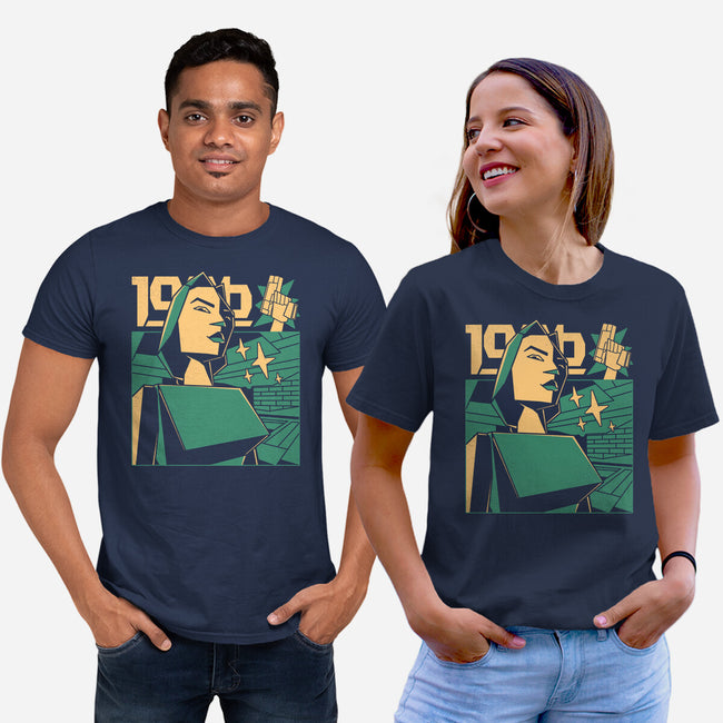 Polygonal Archeologist-Unisex-Basic-Tee-estudiofitas