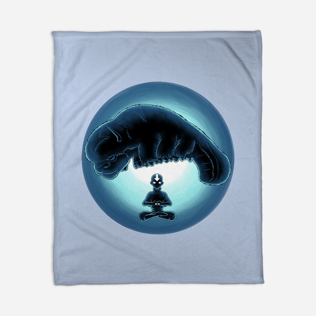 Boy In The Iceberg-None-Fleece-Blanket-rmatix