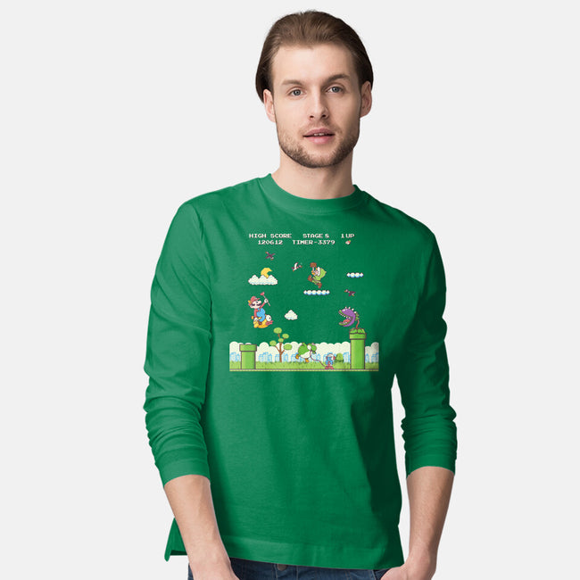 Gaming World-Mens-Long Sleeved-Tee-Xentee