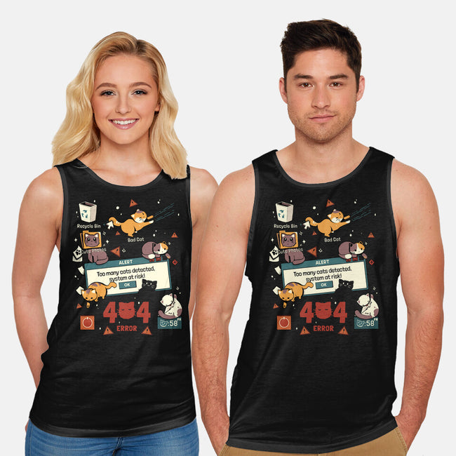 Too Many Cats Alert-Unisex-Basic-Tank-Heyra Vieira