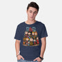 Dungeons And Kids-Mens-Basic-Tee-Studio Mootant