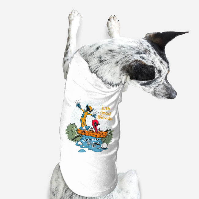 Just Good Friends-Dog-Basic-Pet Tank-Gleydson Barboza